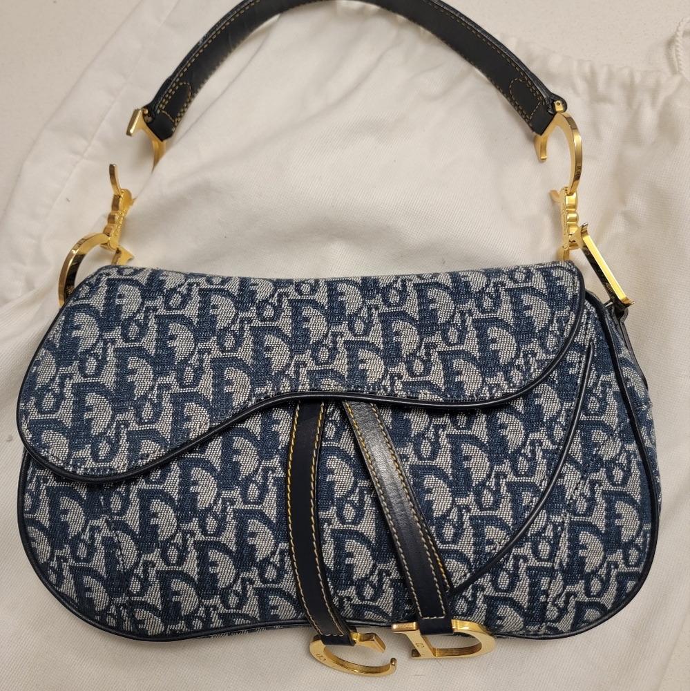 CHRISTIAN DIOR DOUBLE SADDLE